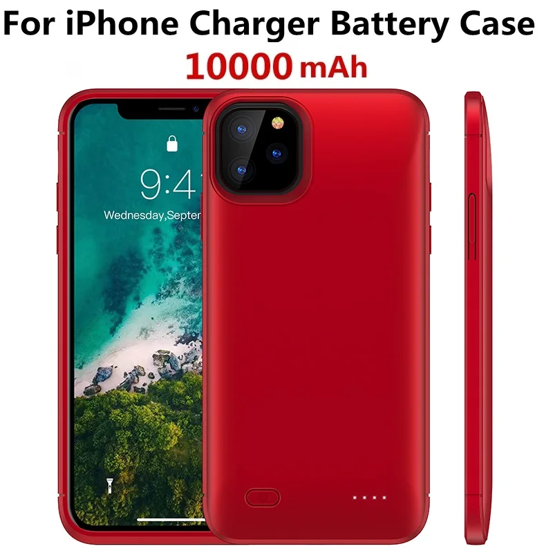 Чехол с внешним аккумулятором на 10000 мА · ч для iPhone 11 Pro Max чехол зарядным