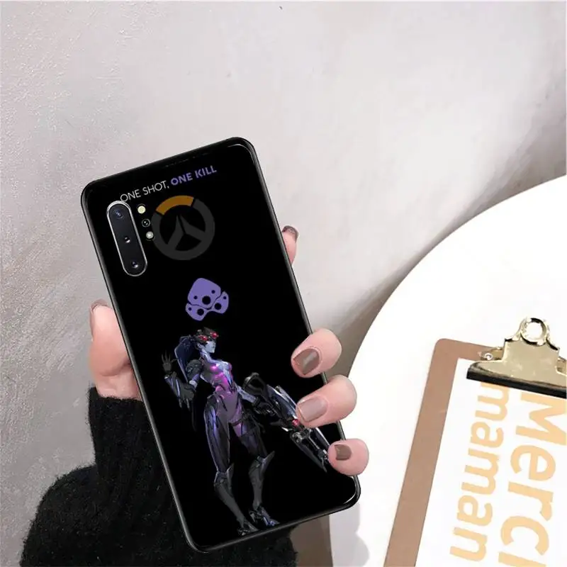 

Overwatch Game Phone Case For Samsung Note8 9 10 20 Case For Note10Pro 10lite 20ultra M20 M31 Funda Case