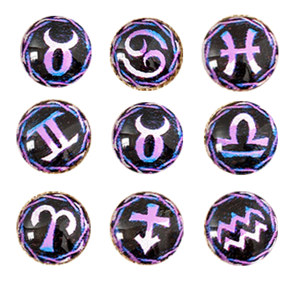 Модное ювелирное ожерелье с подвеской 12 созвездий Телец Близнецы надписью