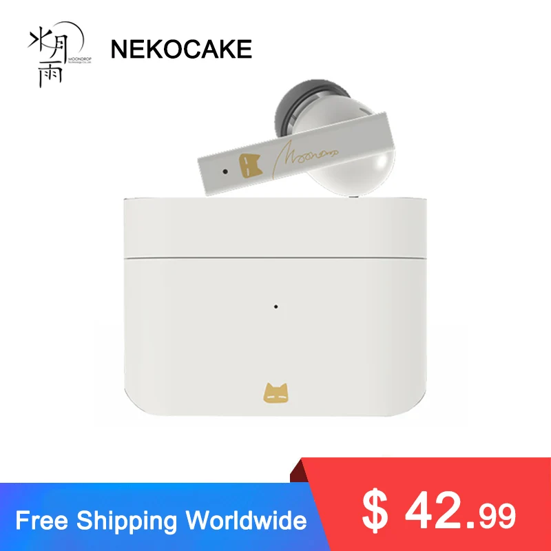 TWS-наушники MoonDrop NEKOCAKE с поддержкой Bluetooth 5 0 гарнитура A2DP/AVRCP/HFP/HSP/SBC/AAC |
