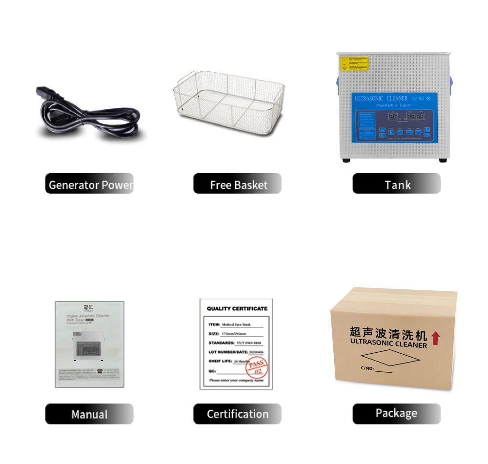 Откачивание газа ультра sonic Очиститель медицинский металлический DPF масла