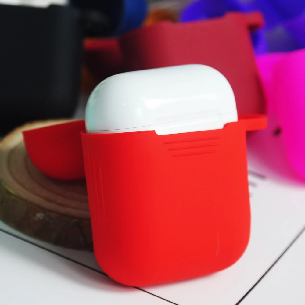 Olhveitra роскошный защитный чехол для Apple Airpods наушников силиконовый Air pods 2 Чехол