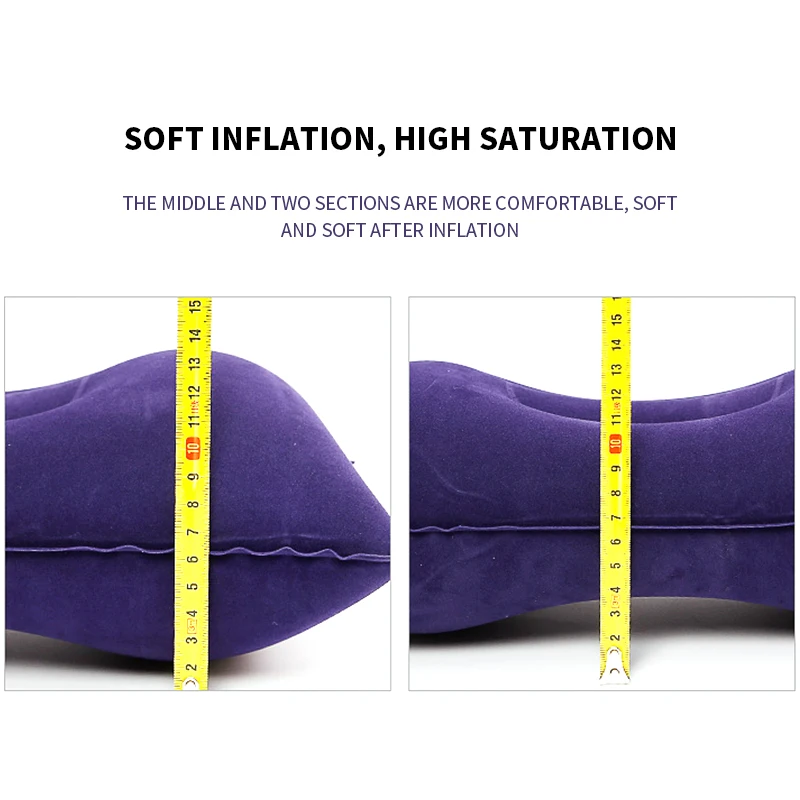 Портативная Складная уличная дорожная квадратная подушка для сна надувная