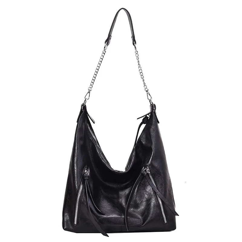 

Retro PU Leather Crossbody Bags Women Chain Shoulder Messenger Bag High Capacity Travel Handbags Purses Bolsa Feminina Clutch