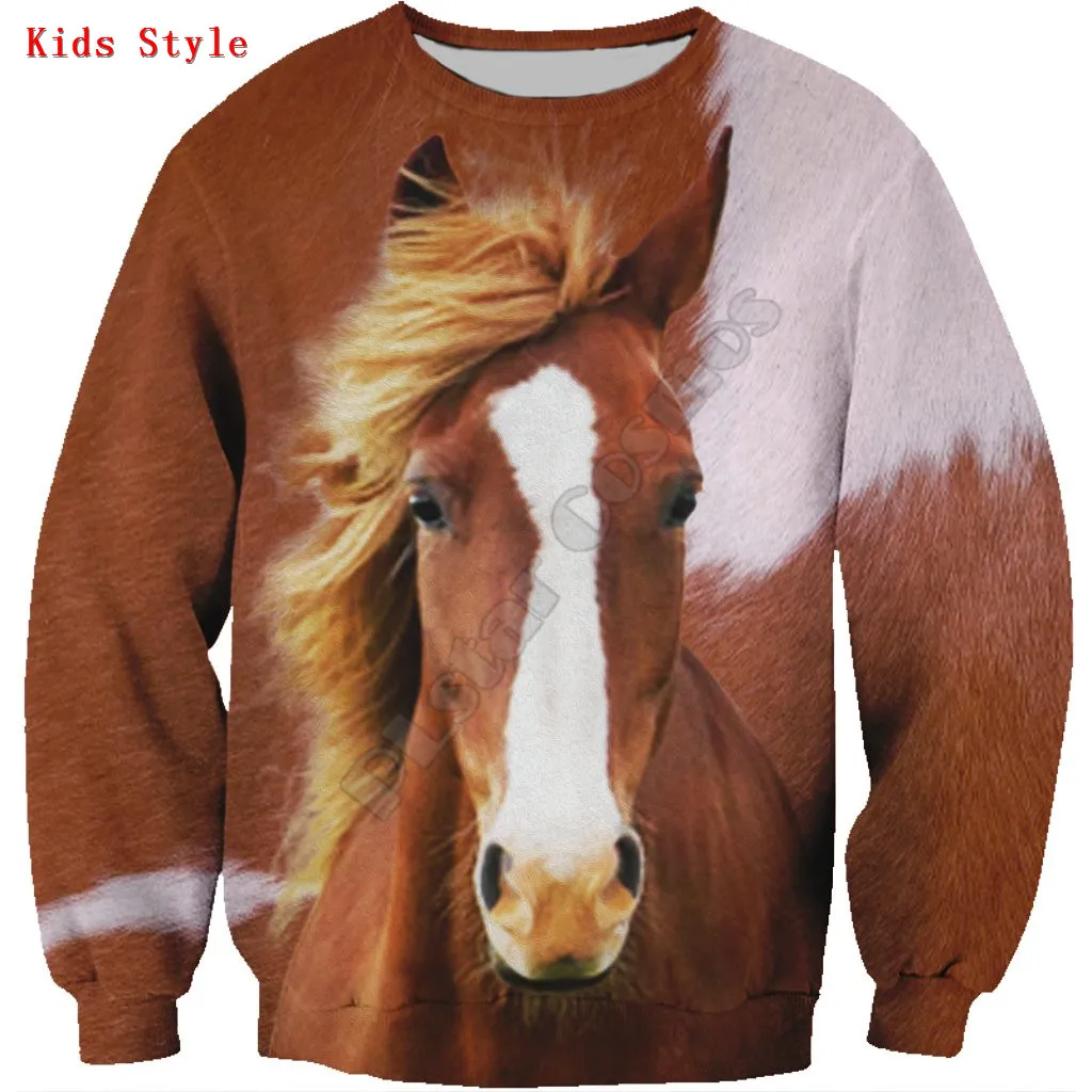 Greyhound Sweatshirt 3d printed Hoodies Pullover Boy For Girl Long Sleeve Shirts Kids Funny Animal Sweatshirt