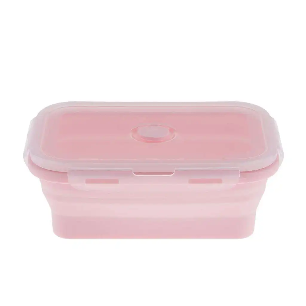 

Reusable Silicone Food Storage Container Eco-friendly PP Lid