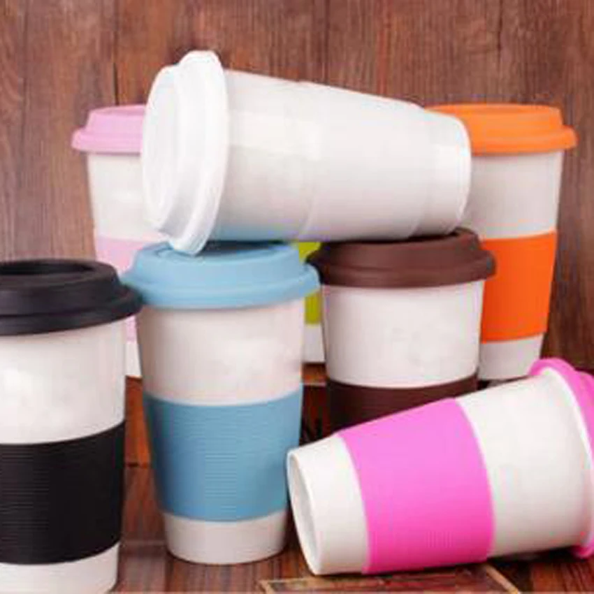 

Silicone Leakproof Insulation Anti-Dust Cup Lid Cover Tea Coffee Sealing Lid Cap Anti-Dust Mug Cover Kitchen Tea Coffee Seal Lid