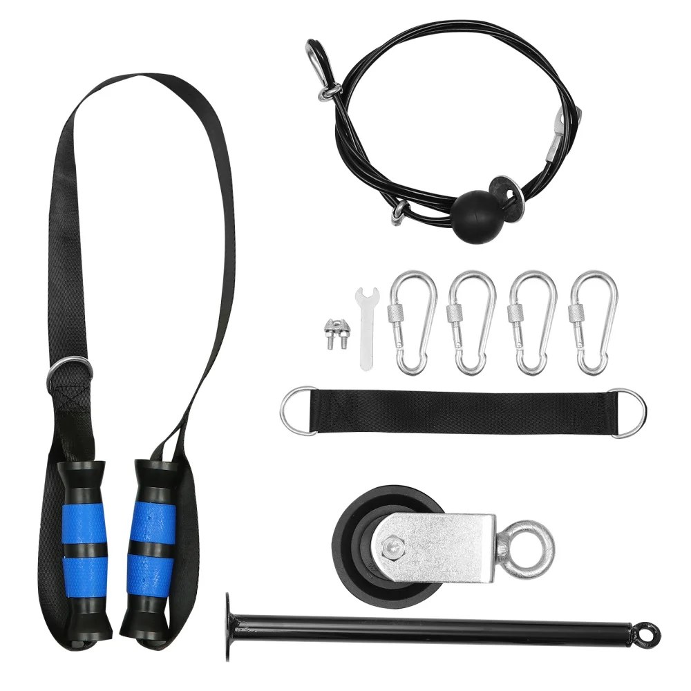 

1 Set Down Machine Attachments DIY Fitness Pulley Set Exercise Tools