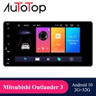 Мультимедийный плеер AUTOTOP 2 din, Android 10,0, 4 Гб + 64 ГБ, для Mitsubishi Outlander 3, Lancer ASX 2012-2018, автомобильное радио, DSP, GPS-навигация