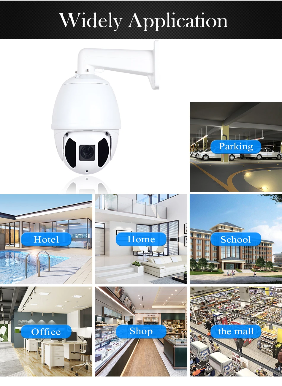 HD 1080P 5MP PTZ IP камера Открытый Onvif 40X зум Водонепроницаемая средняя скорость купольная камера 2MP H.265 IR 150m P2P CCTV камера безопасности