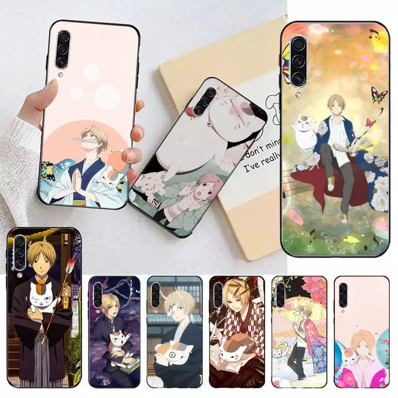 

Anime Natsume's Book of Friends Phone Case For Samsung galaxy A S note 10 12 20 32 40 50 51 52 70 71 72 21 fe s ultra plus