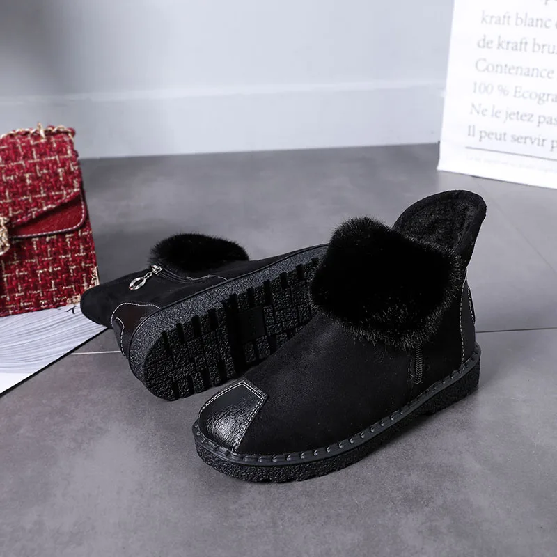 Bota Feminina/женские зимние ботинки женские ботильоны для женщин зимняя обувь черные
