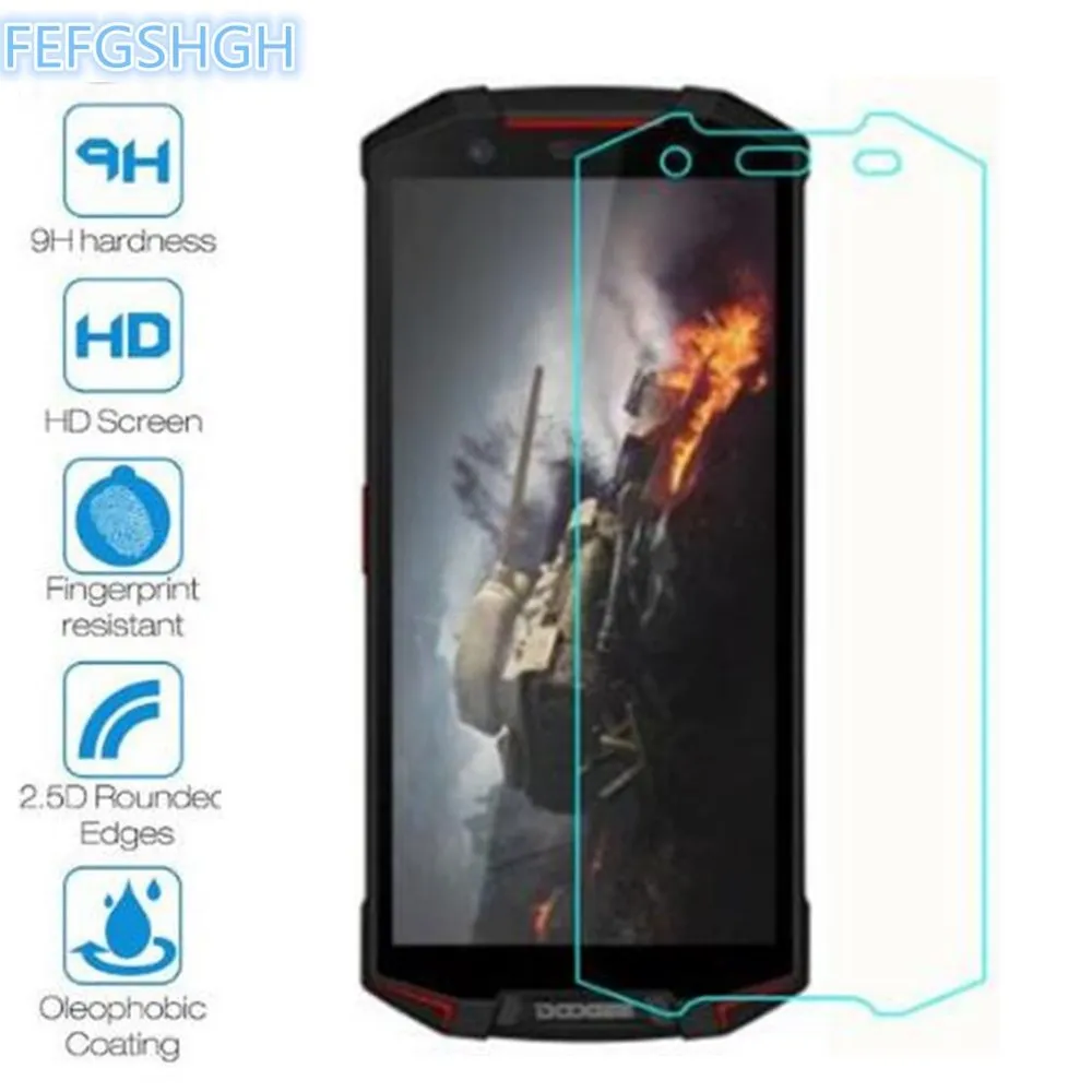 2 шт. закаленное стекло Для DOOGEE S70 Взрывозащищенная Защита экрана для Lite защитная