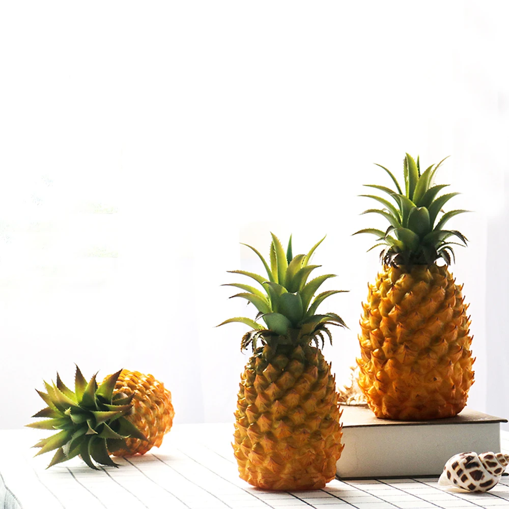 

High imitation artificial Fake ananas Fruit artifical pineapple&artificial plastic fake simulated pineapple