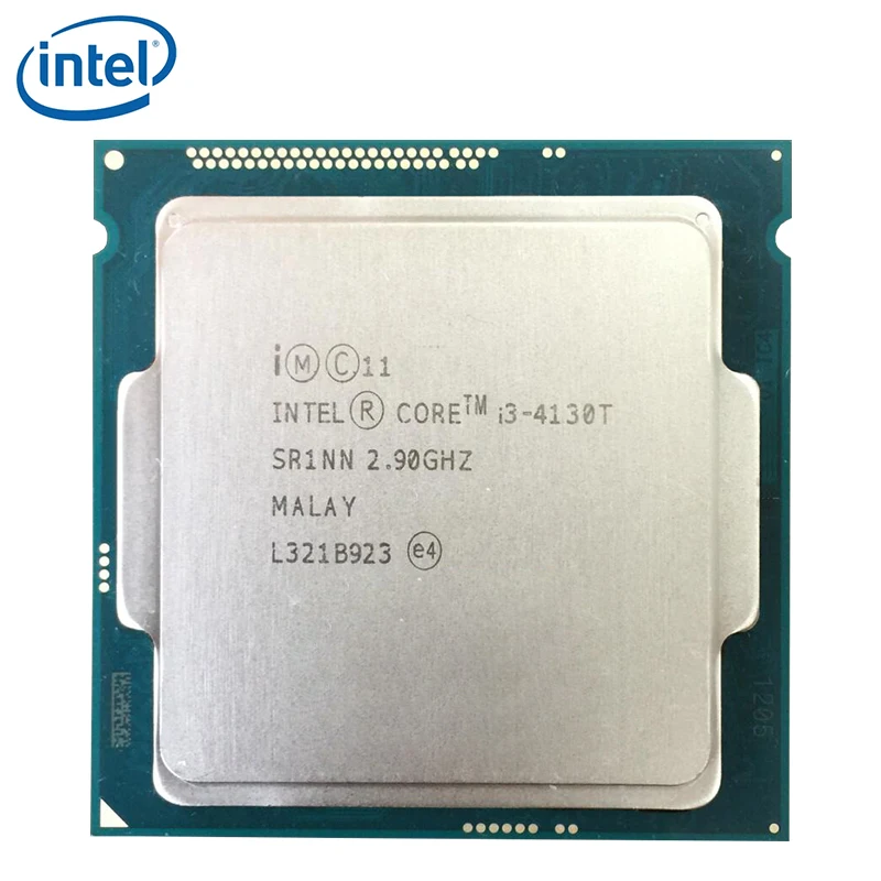 Процессор Intel Core i3 4130T 2 9 рабочий двухъядерный процессор 1150 ГГц LGA 4130 TDP 35 Вт 3 Мб
