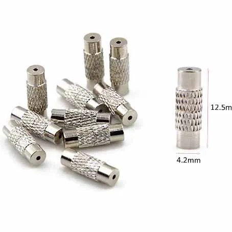 Медные винтовые застежки ожерелье браслет цилиндрический цвет сделай сам для