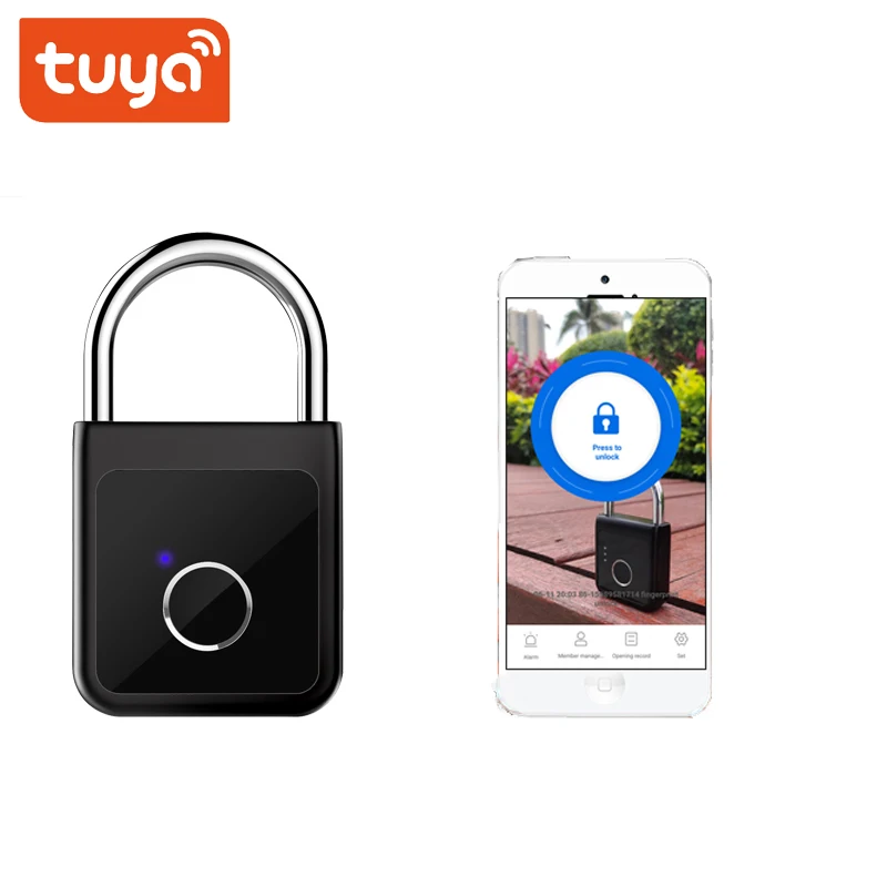 Смарт замок дверной с поддержкой Wi Fi и Bluetooth USB зарядка сканер отпечатка пальца