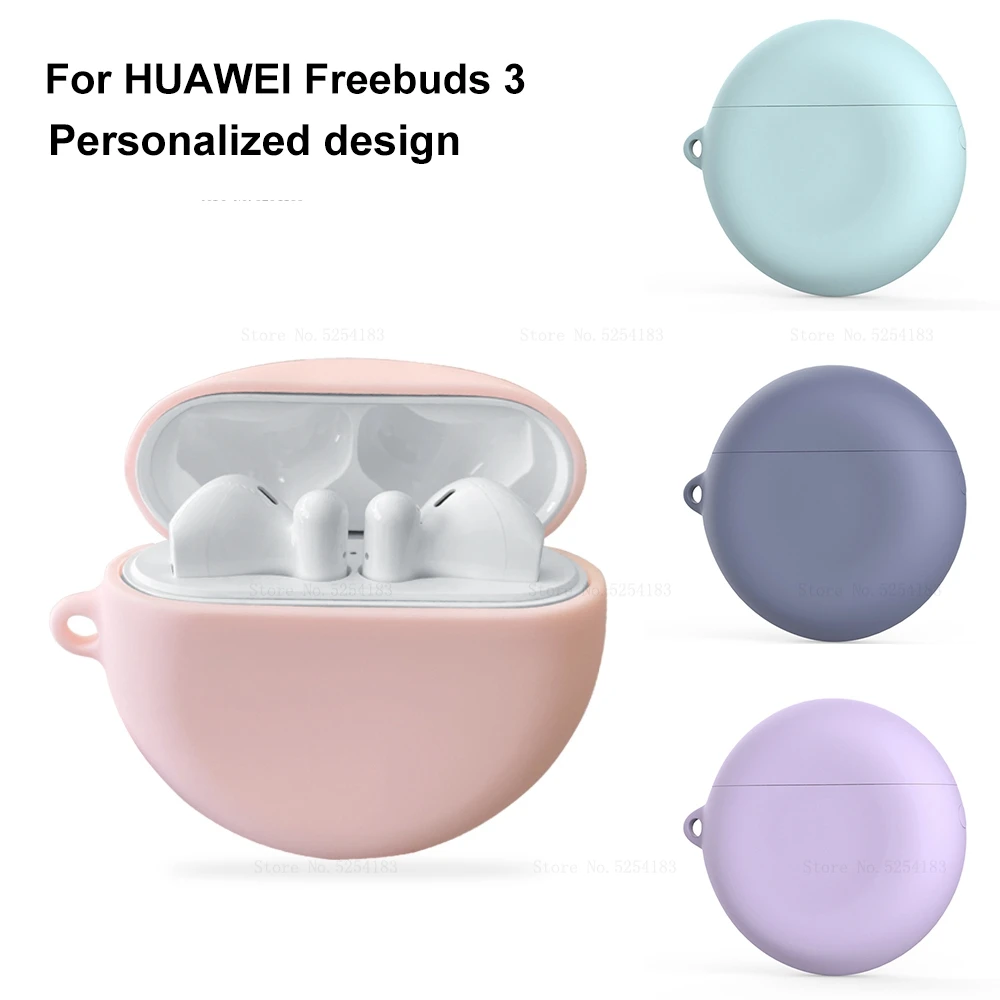 

Противоударный чехол для Huawei Freebuds 3, чехол для беспроводных Bluetooth наушников, чехол для Freebuds 3, футляр для зарядки