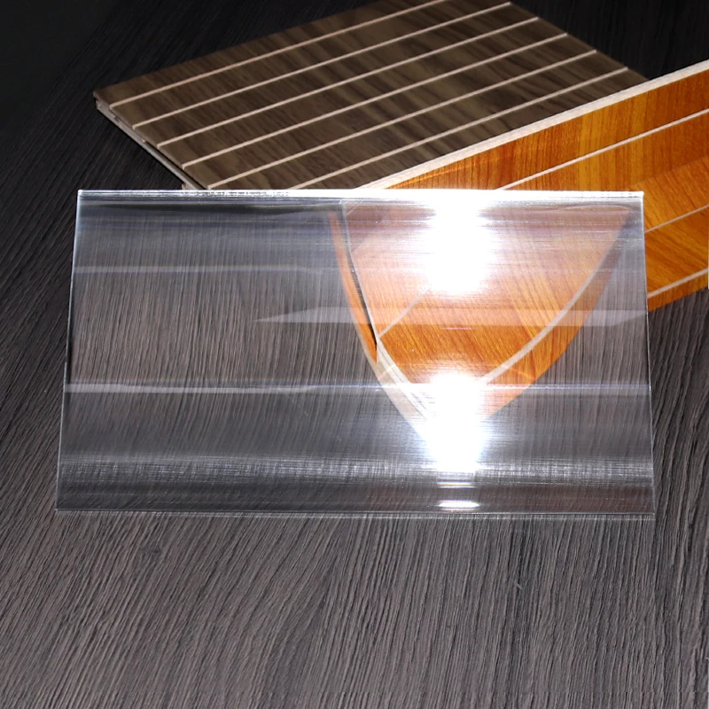 700x300mmF350mm линейная линза Френеля специальное освещение Полосатое пятно УФ отверждения лампа Настенный светильник солнечной энергии оптический настраиваемый