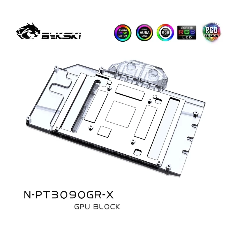 bykski n pt3090gr xgpu water block for palit rtx 3090 gamerock oc maxsun rtx 3090 graphic card radiatorvga cooler heat sink free global shipping