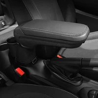 car accessories for mini cooper f55 f56 f57 car seat armrest box adjustable center console gap organizer hand rests black