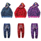 Bape Акула 3d печать толстовка мужские тренировочные брюки забавная комиксная уличная одежда Мультяшные брюки бриджи брюки
