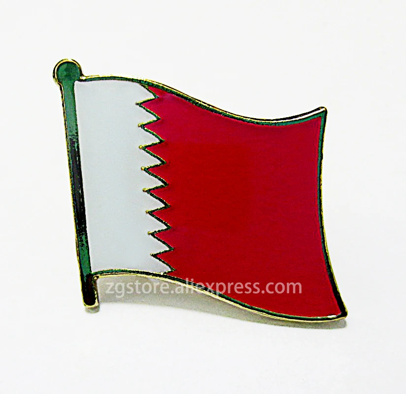 

Wholesale Lot of 10 pcs National flag Lapel Pins brooch Badge Emblem Qatar