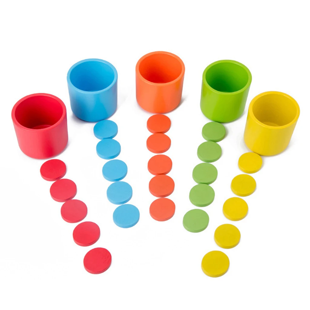

50pcs Stacking Cup, Building Blocks Stack Classification Puzzle Children Baby