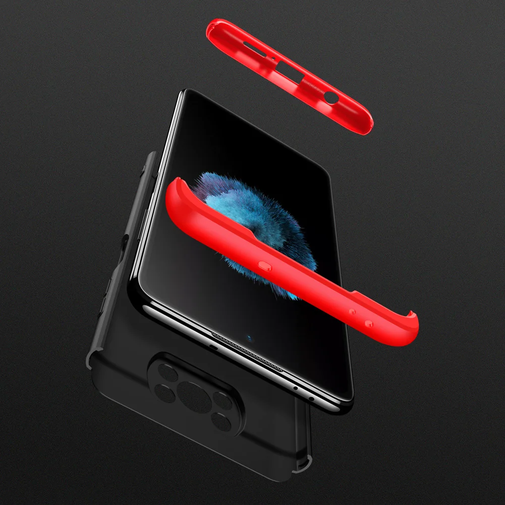 3 in 1 case for poco x3 pro case poco x3 360 full protection case shockprrof matte phone cover for xiaomi poco x3 nfc x 3 pro free global shipping