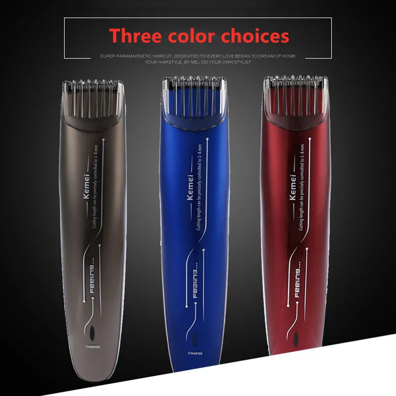Kemei аккумуляторная электрическая машинка для стрижки профессиональная волос