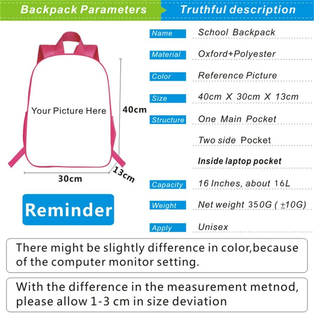 Wonder Egg Priority Backpack Boy Girl Bag Teenager Bookbag Students School Bags Anime Cosplay Kid Casual Daypacks | Багаж и сумки