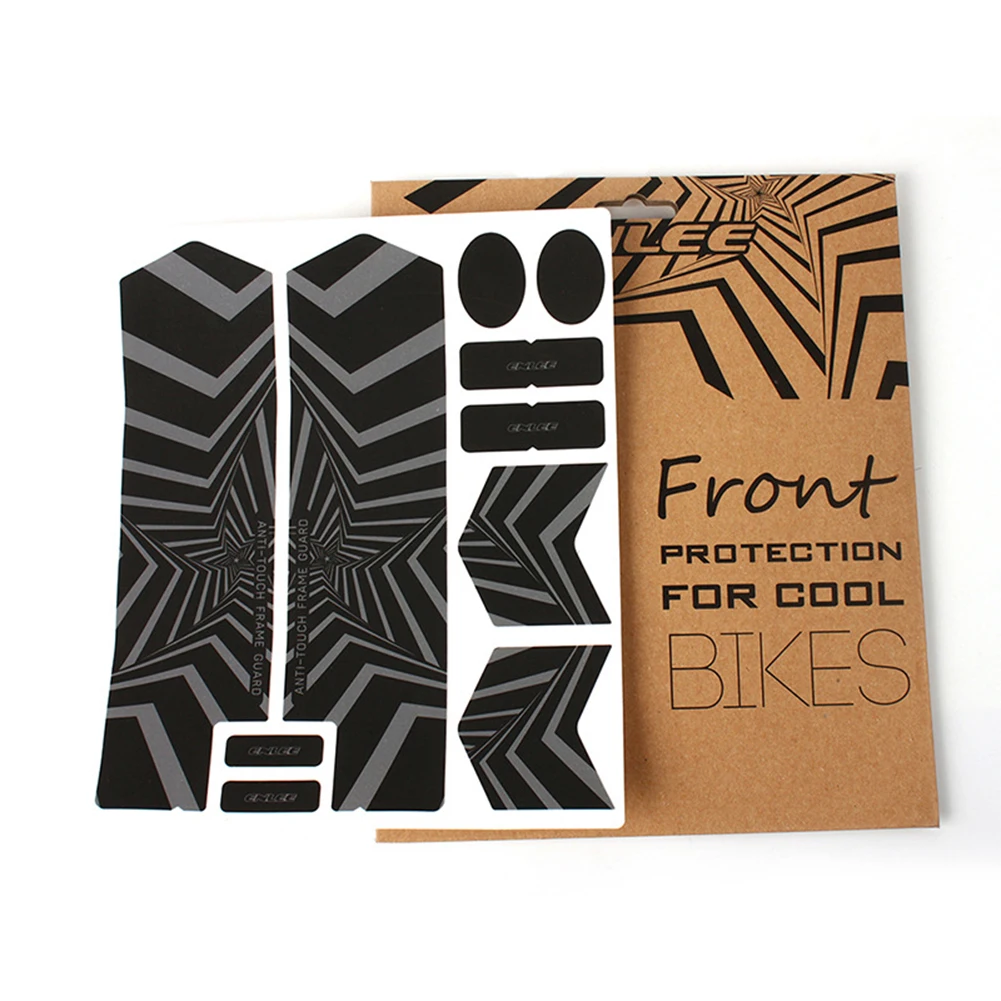 

10Pcs Bike Front Fork Sticker Waterproof Suspension Fork Decals Reflective Sticker For MTB, Road Bike, XC