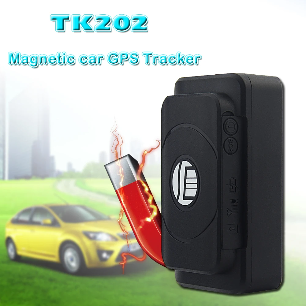Gps трекер TK202A A gps 6400 мАч длительное время ожидания водонепроницаемое и