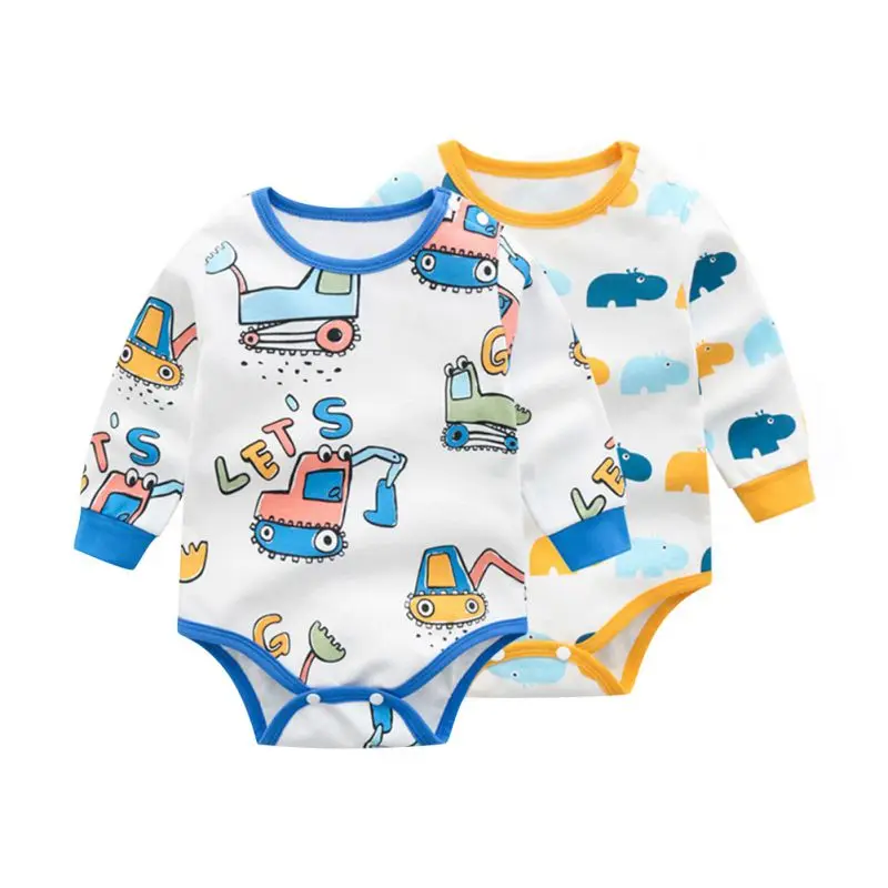 

Боди для малышей; Хлопковый комбинезон с длинными рукавами для новорожденных; Милый комбинезон; Одежда