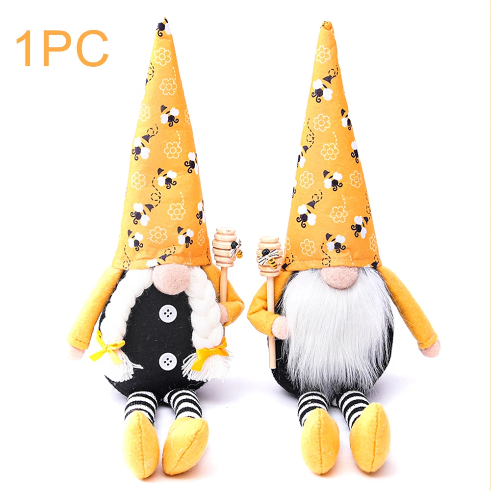 

Kids Toy Bedroom Tiered Tray Farmhouse Home Decoration Soft Cloth Festival Holiday Party Knitted Plush Faceless Doll Kitchen