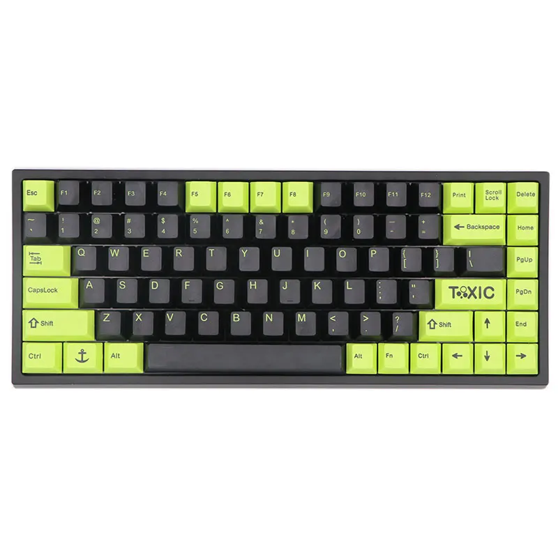 BGKP txic Ethermal Dye сублимационные шрифты PBT keycap для механической клавиатуры 61/64/68/84/87/104