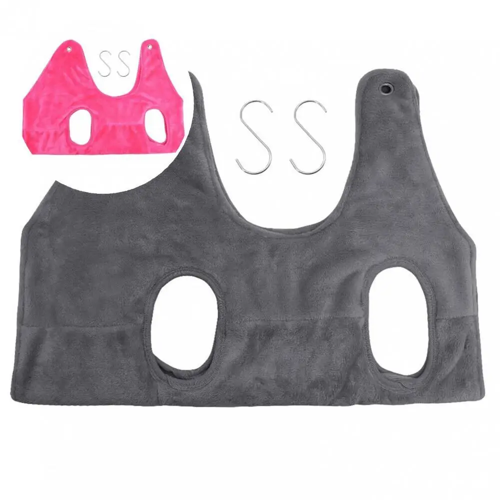 

Hanging Hammock Safe Hammock Practical Hanging Holes Convenient Fabric Pet Grooming Hammock