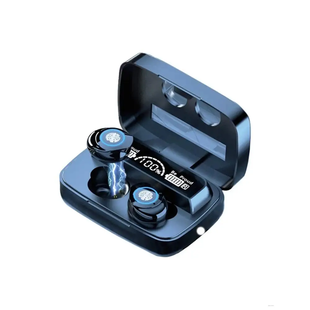 

M9-17 TWS Wireless Bluetooth Earbuds HD LED Digital Display Fashion Sport Touch Control Headphone