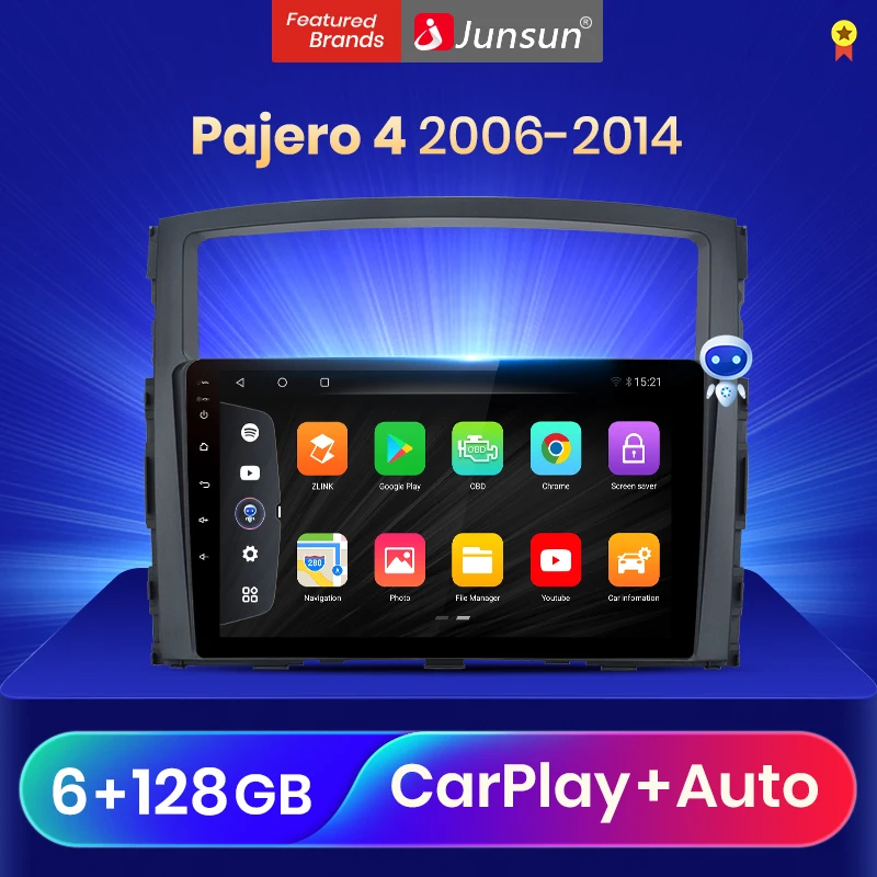 Junsun V3 Pro устройство док станция Qualcomm Android 10 автомобиль радио мультимедиа