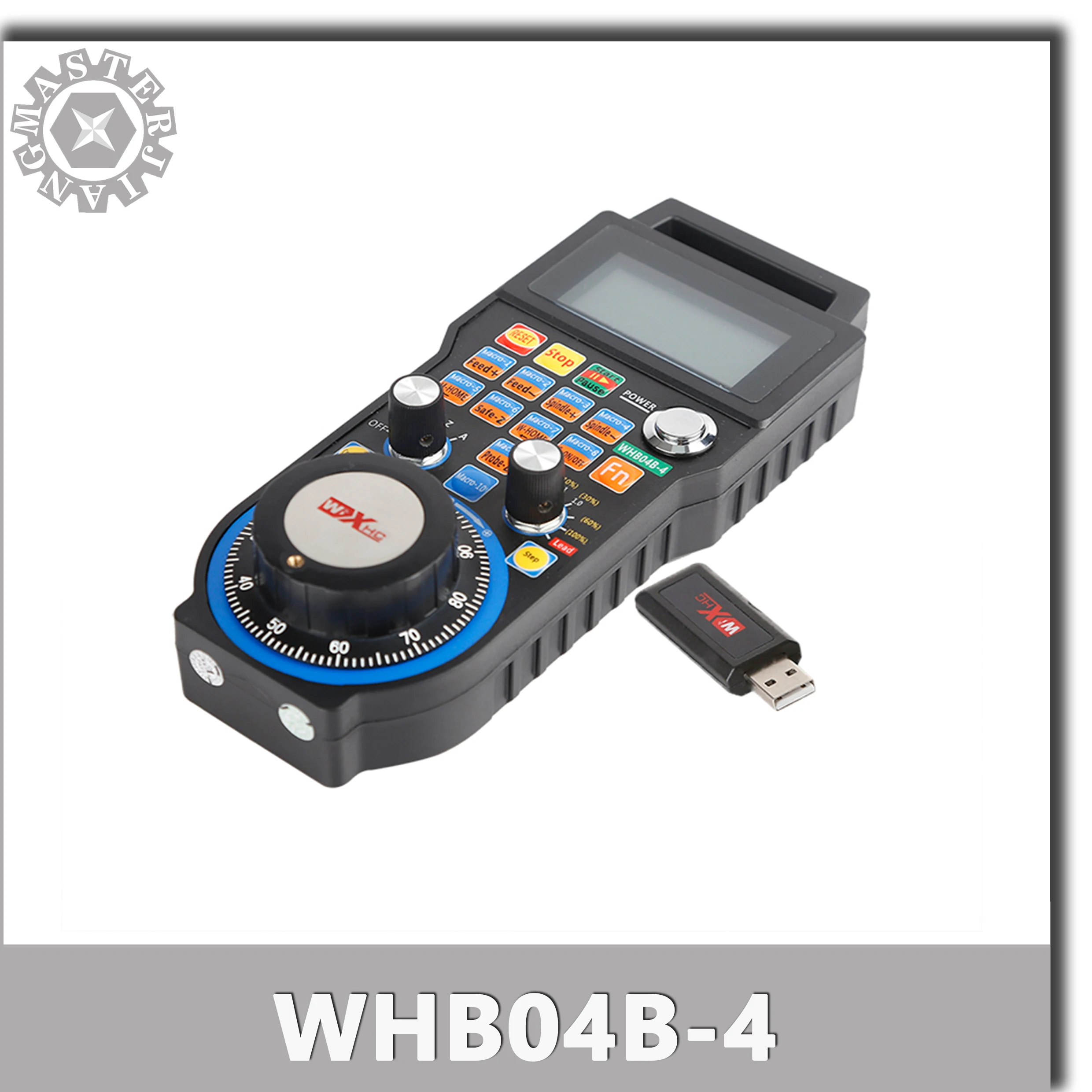 Для 3/4 оси ЧПУ гравировальный станок новый WHB04B 4 MACH3 MPG Беспроводной маховик USB