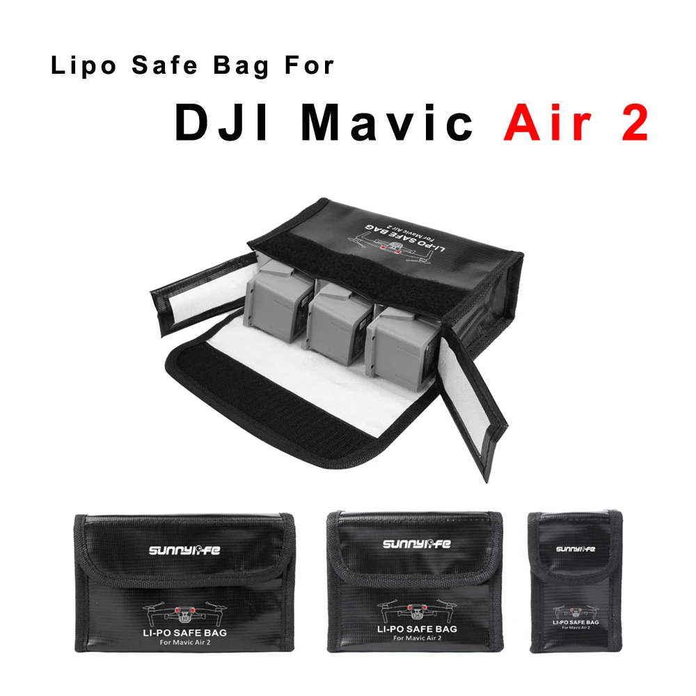 Mavic Air 2 Lipo взрывозащищенный безопасный Чехол для батареи огнестойкий чехол
