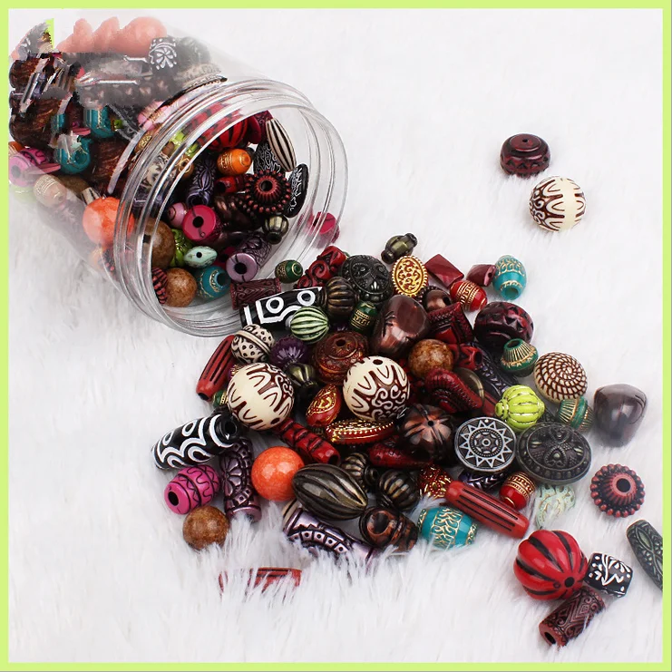 

New 20g Acrylic Beads mixing Beads Style for DIY Handmade Bracelet Jewelry Making Accessories