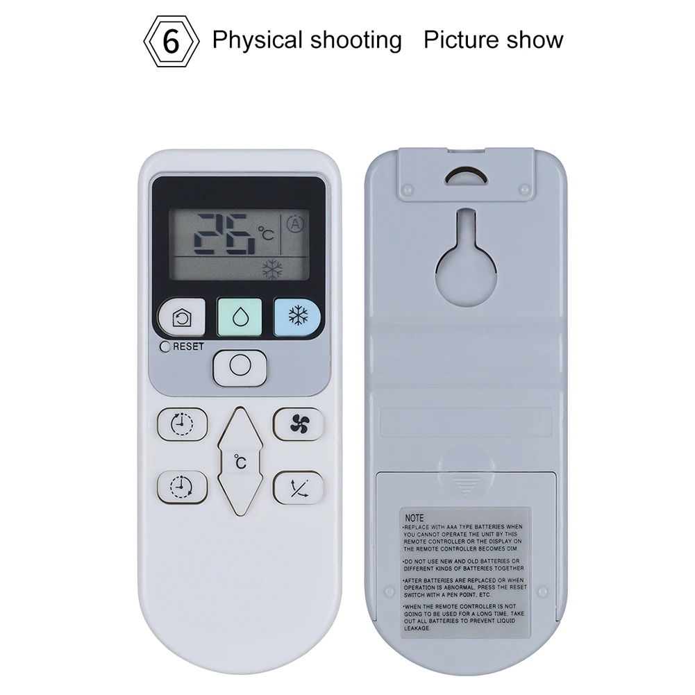 HITACHI Air Conditioner Remote Control Replacement Conditioning AC Controller for RAC RAS-S18CAK X18CBK 26BCY | Дом и сад