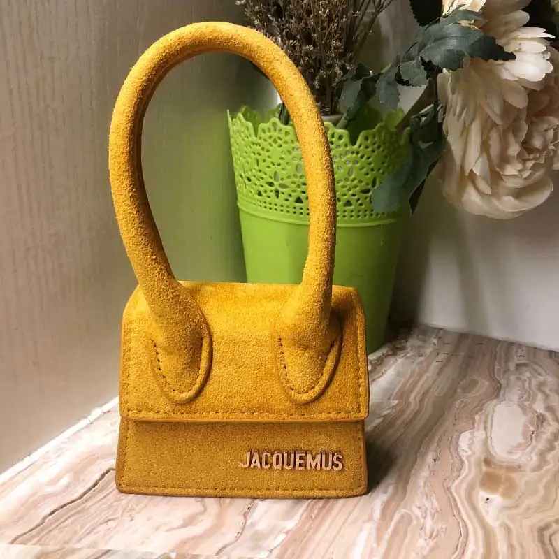 Yellow suedue Мини модные сумки женские роскошные сумки дизайнерские сумки знаменитые дизайнерские Сумки из искусственной кожи полиэстер - Цвет: Yellow suedue