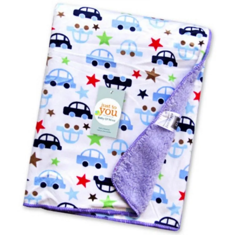 Детское одеяло утепленное Двухслойное Коралловое флисовое детское Пеленальное