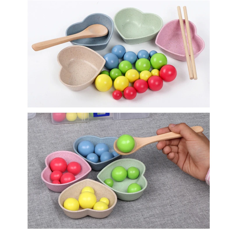 

1Set Of Skill Learn Montessori Toys For Children Practice How To Use Chopsticks Baby Early Learning Basic Life Skills Toys New