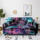 Эластичные Чехлы для дивана с 3D принтом, современный чехол для дивана в гостиную, секционный угловой L-образный протектор для стула, чехол для дивана