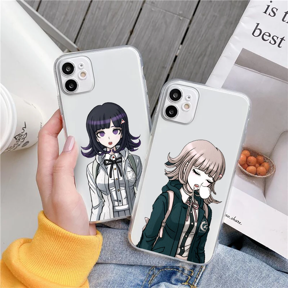 Чехол для телефона Danganronpa iPhone 11 12 P Pro XS MAX XR X 7 8 6Plus SE 2021 мягкий силиконовый чехол |