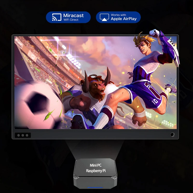 zeuslap 156 дюймовый беспроводной usb c hdmi