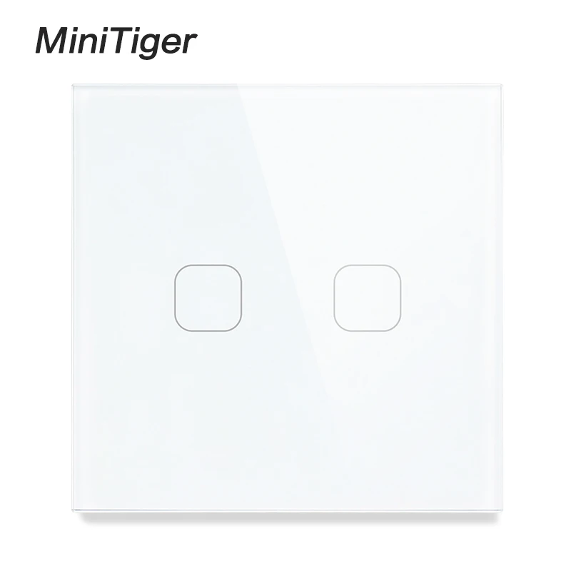 Настенный сенсорный высветильник ель Minitiger 2 клавиши 1 канал 220 В переменного тока